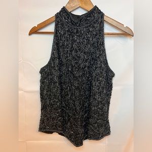 Beaded vintage top